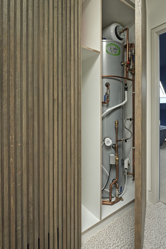 Concealed boiler joinery london