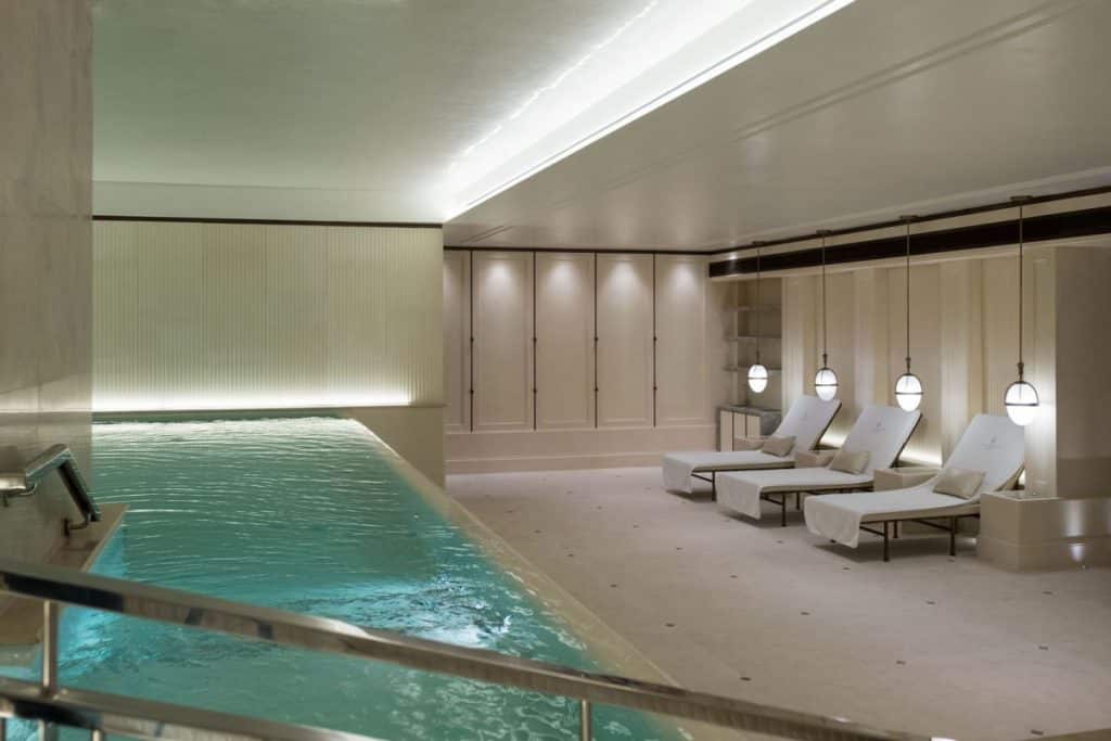 The Lanesborough Spa pool London.