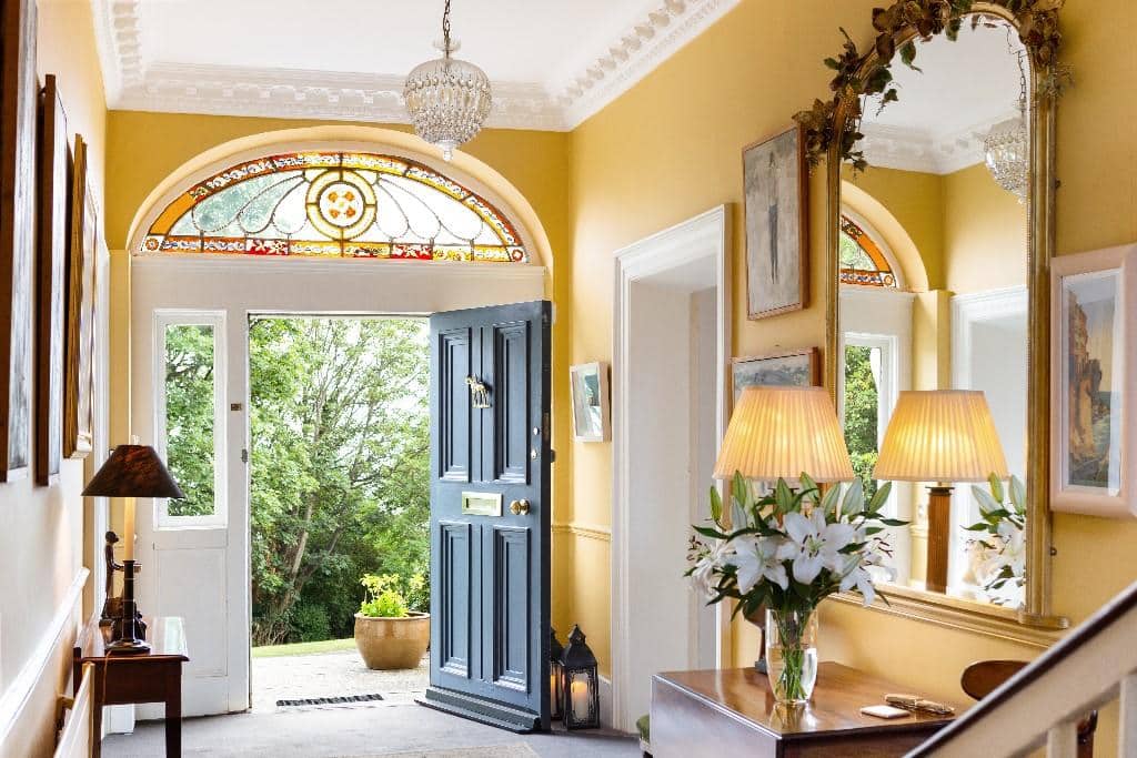 grand victorian home dalkey entrance